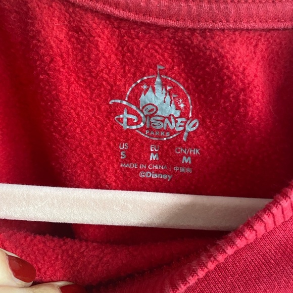 Disney Red Fleece Pullover from Shanghai City - Picture 3 of 3